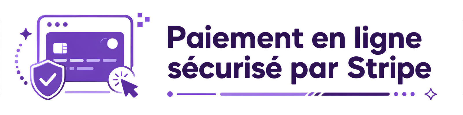 Paiement en ligne sécurisé par Stripe