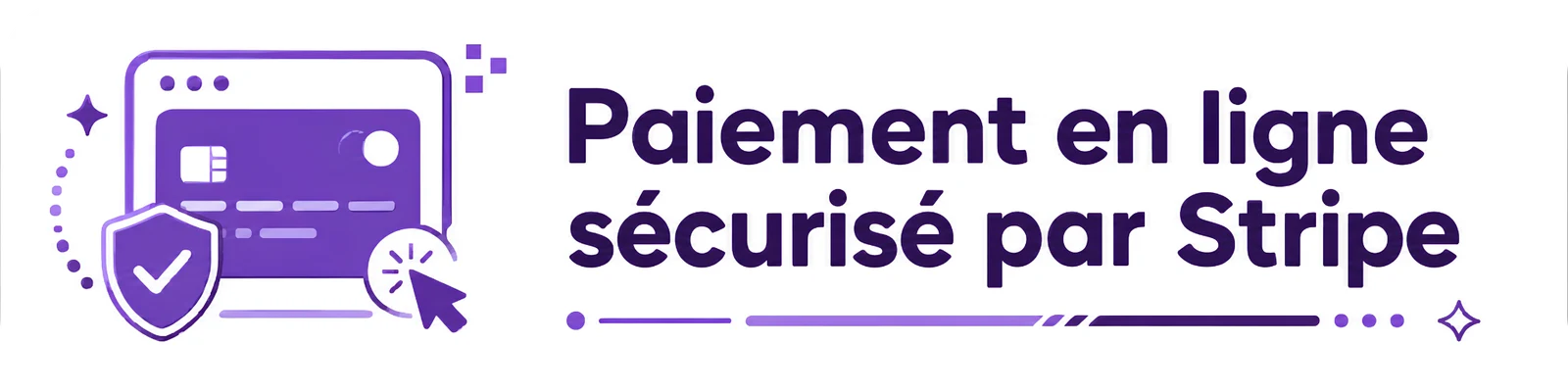 Paiement en ligne sécurisé par Stripe